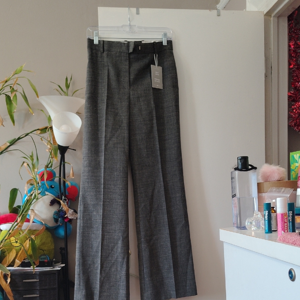 H&M Women's Gray Dress Pants